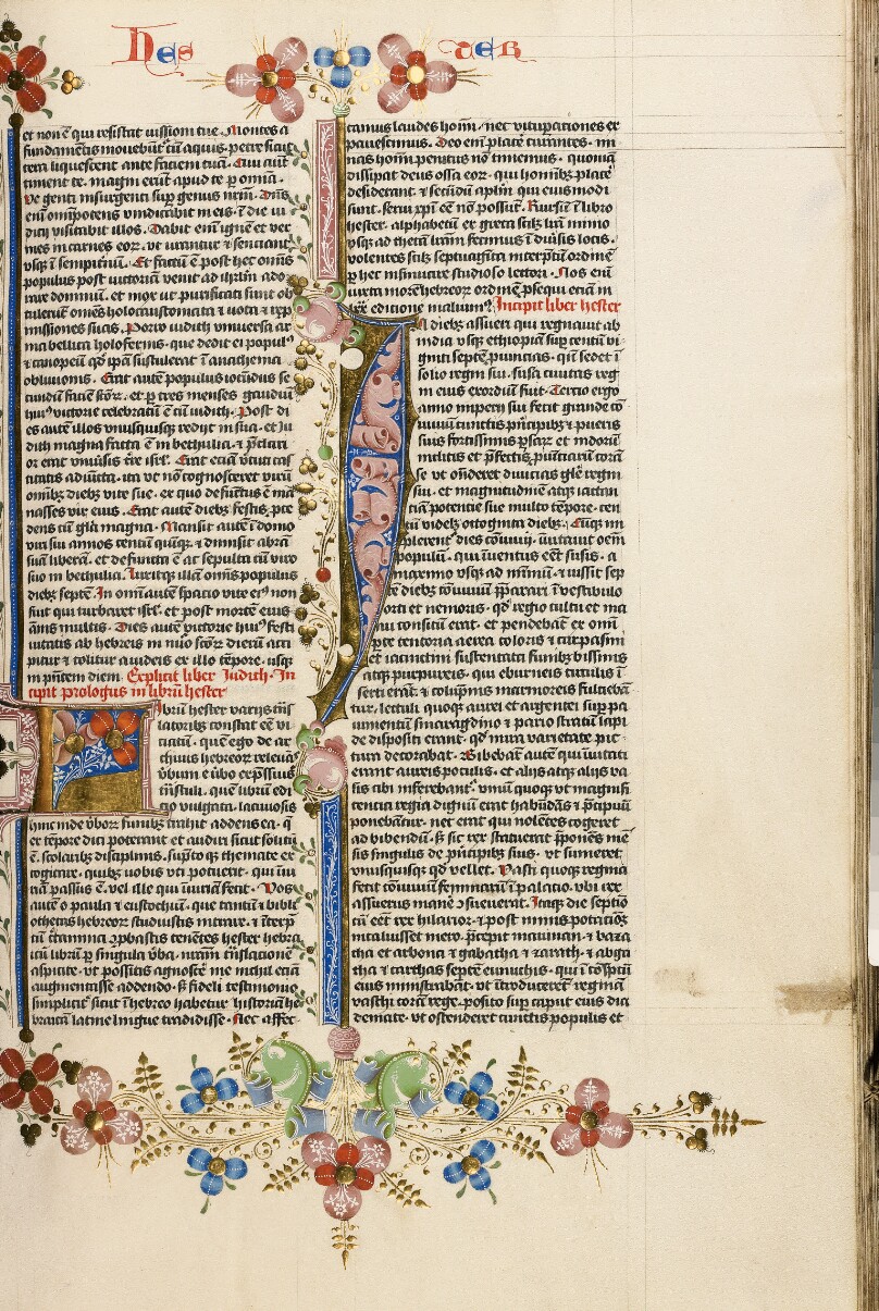 Decorated Initial L; Decorated Initial I