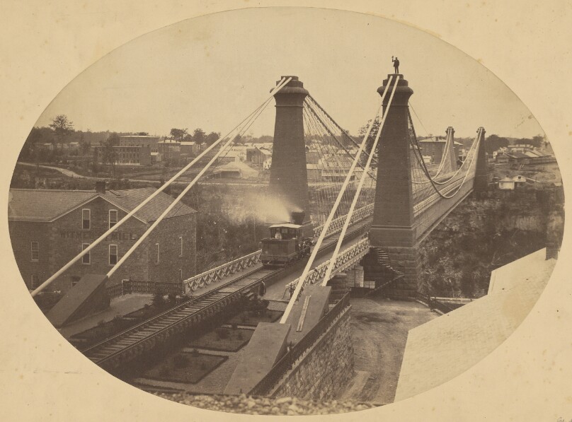 [Niagara Falls suspension bridge]