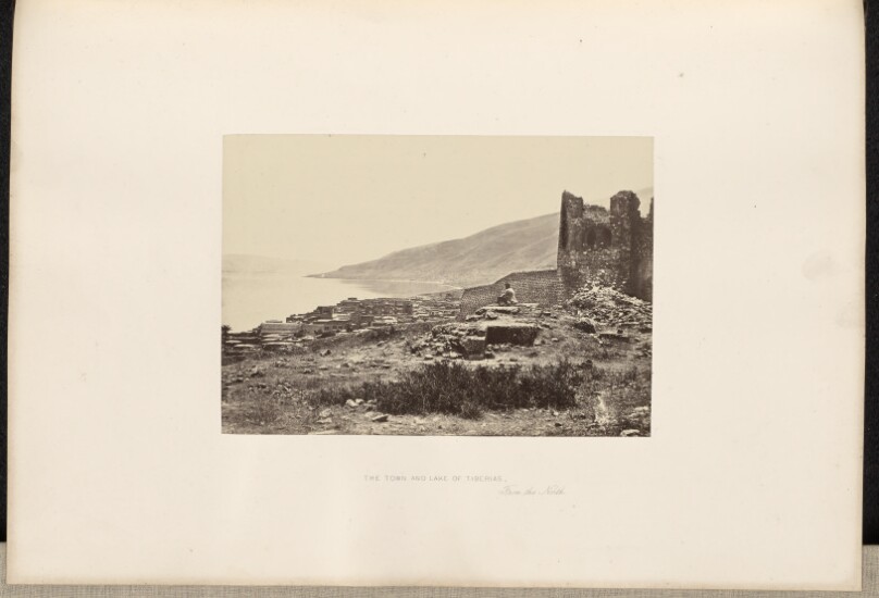 The Town and Lake of Tiberias, From the North