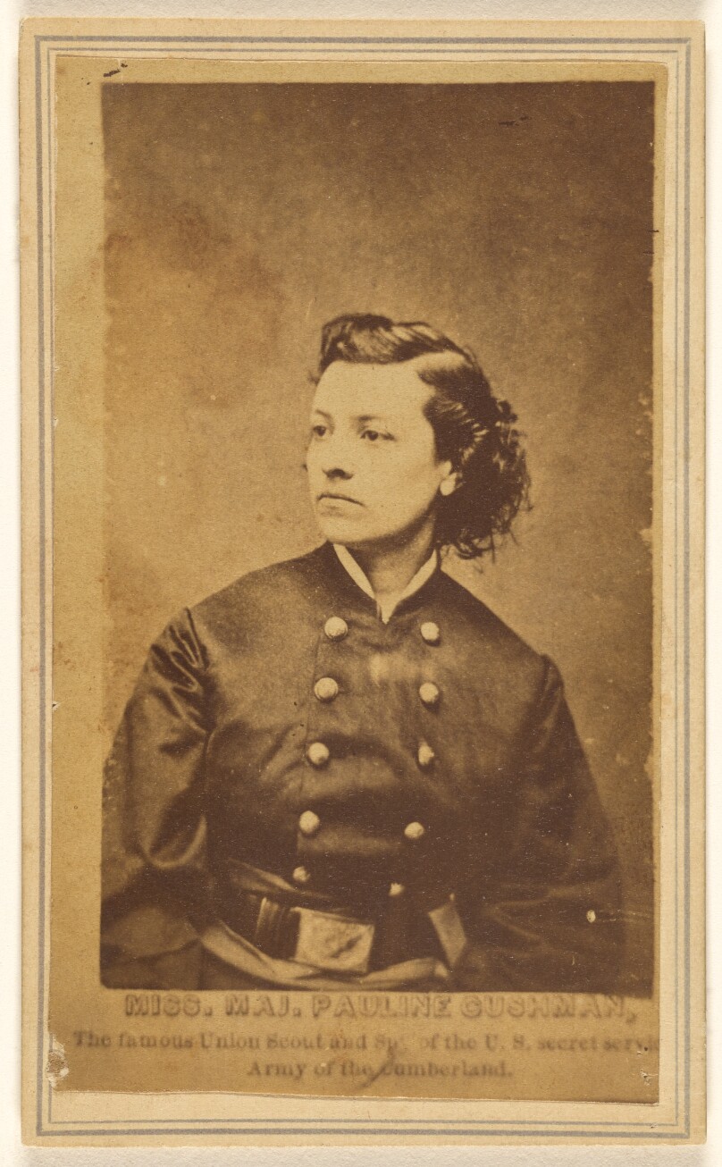 Miss Maj. Pauline Cushman, the famous Union Scout and Spy of the U.S. Secret Service, Army of the Cumberland