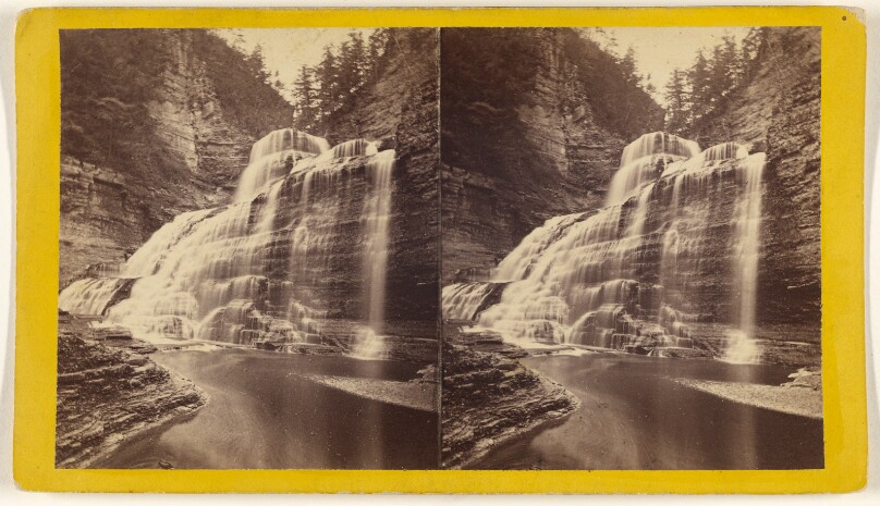 Lucifer Fall, 230 feet high, Enfield Ravine, Ithaca, N.Y.