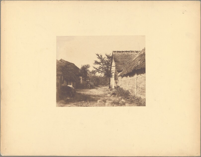 Chaumiere aux oies a Boursadiere, Allier