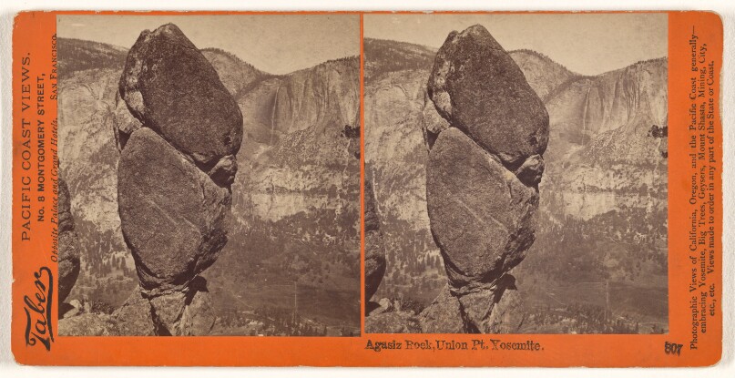 Agasiz [sic] Rock, Union Pt., Yosemite