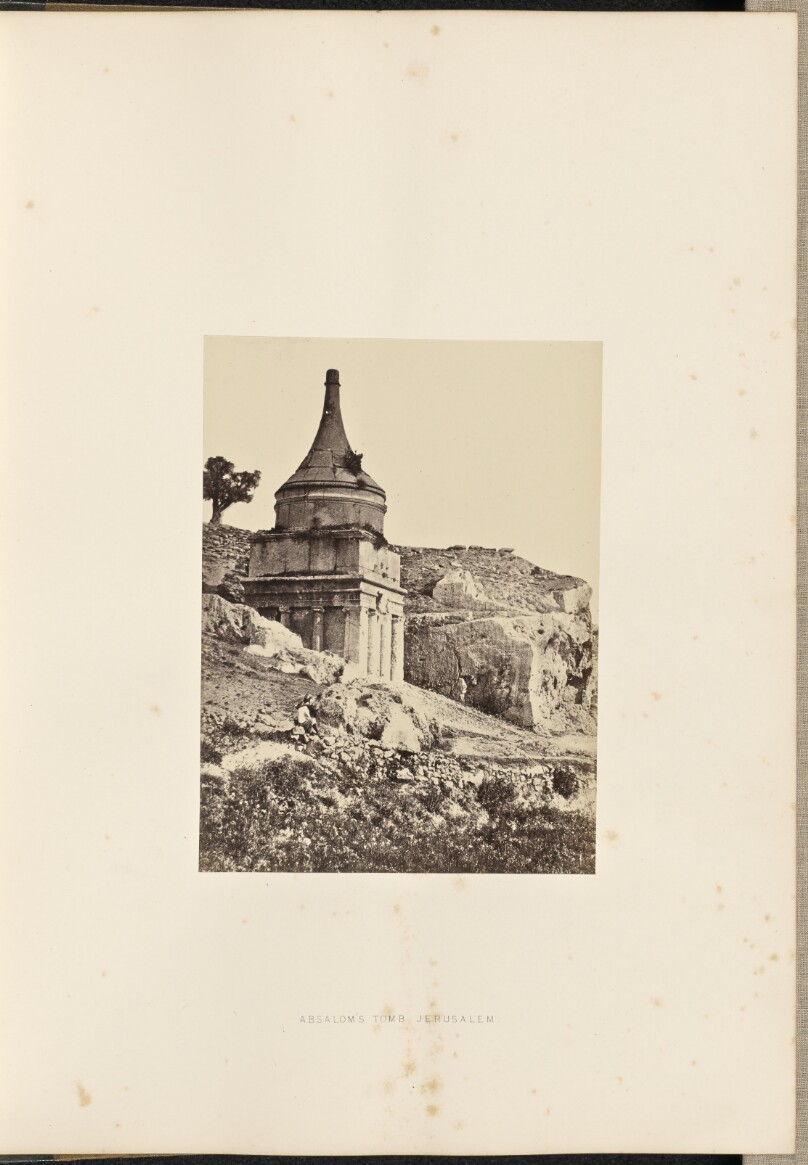 Absalom's Tomb, Jerusalem