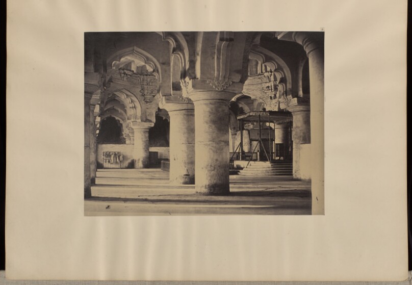 Madura. [Trimul Naik's] Palace Sessions Court from North Side.