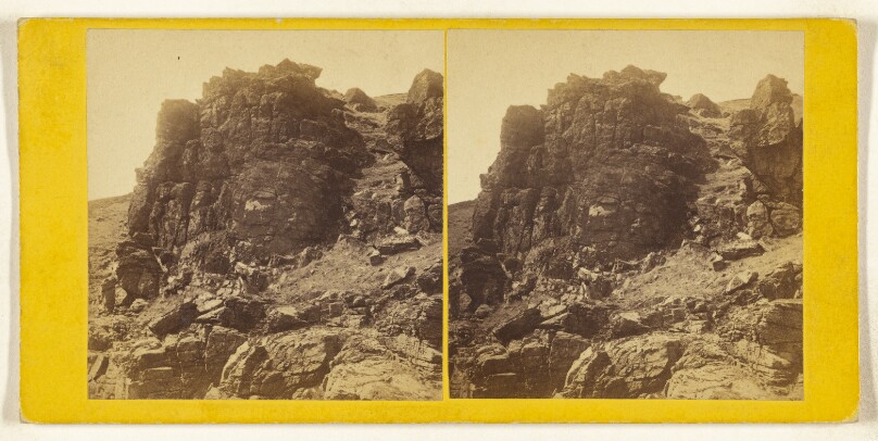 Rocks at Bellidden, near the Lizard, Cornwall.