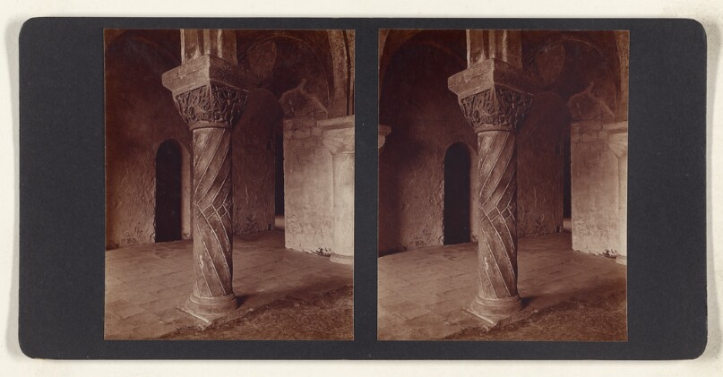 [Canterbury Crypt Pillar]