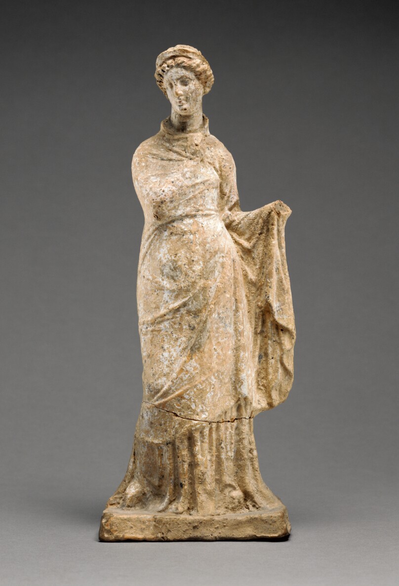 Statuette of a Draped Female Figure