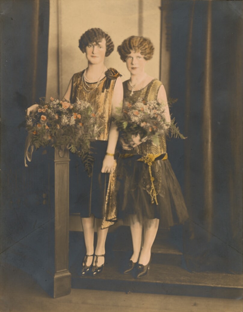 [Portrait of Two Women]