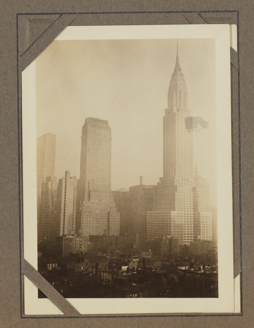 [Chanin and Chrysler Buildings, New York]