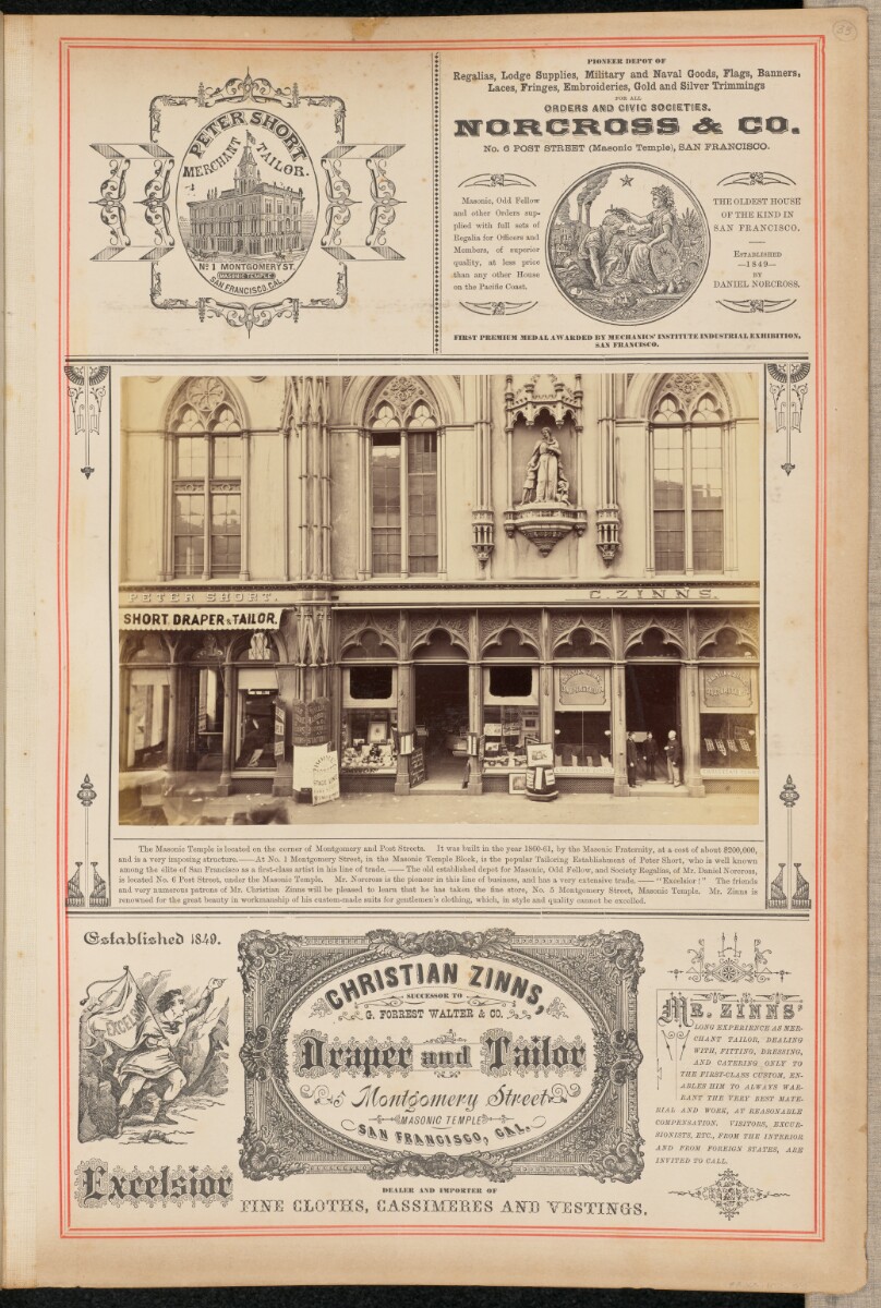 [Masonic Temple Block, San Francisco]