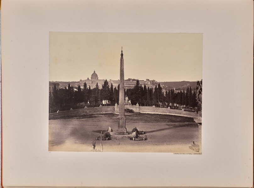 La Basilique de Saint Pierre et le Vatican, vu du Monte Pincio