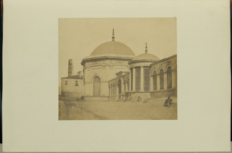 The Tomb of Sultan Mahmoud; the Burnt Column in the Distance