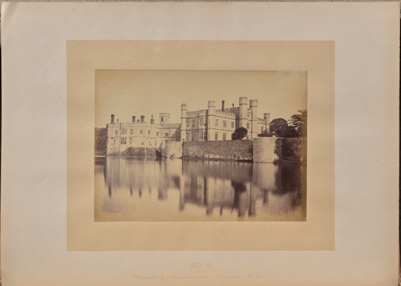 Enlarged View of the New and Old Castle