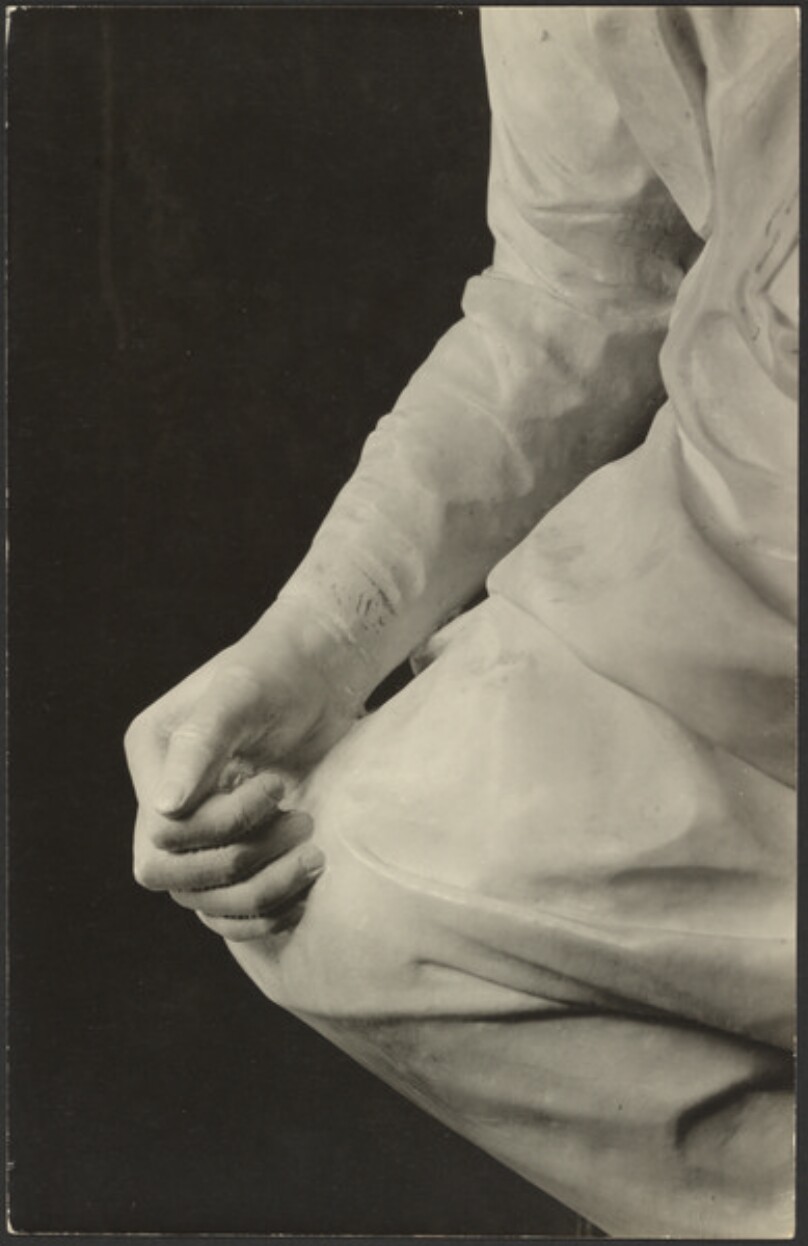 [Detail of Angel with palm]