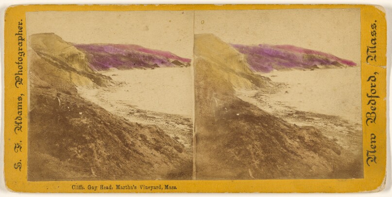 Cliffs, Gay Head, Martha's Vineyard, Mass.