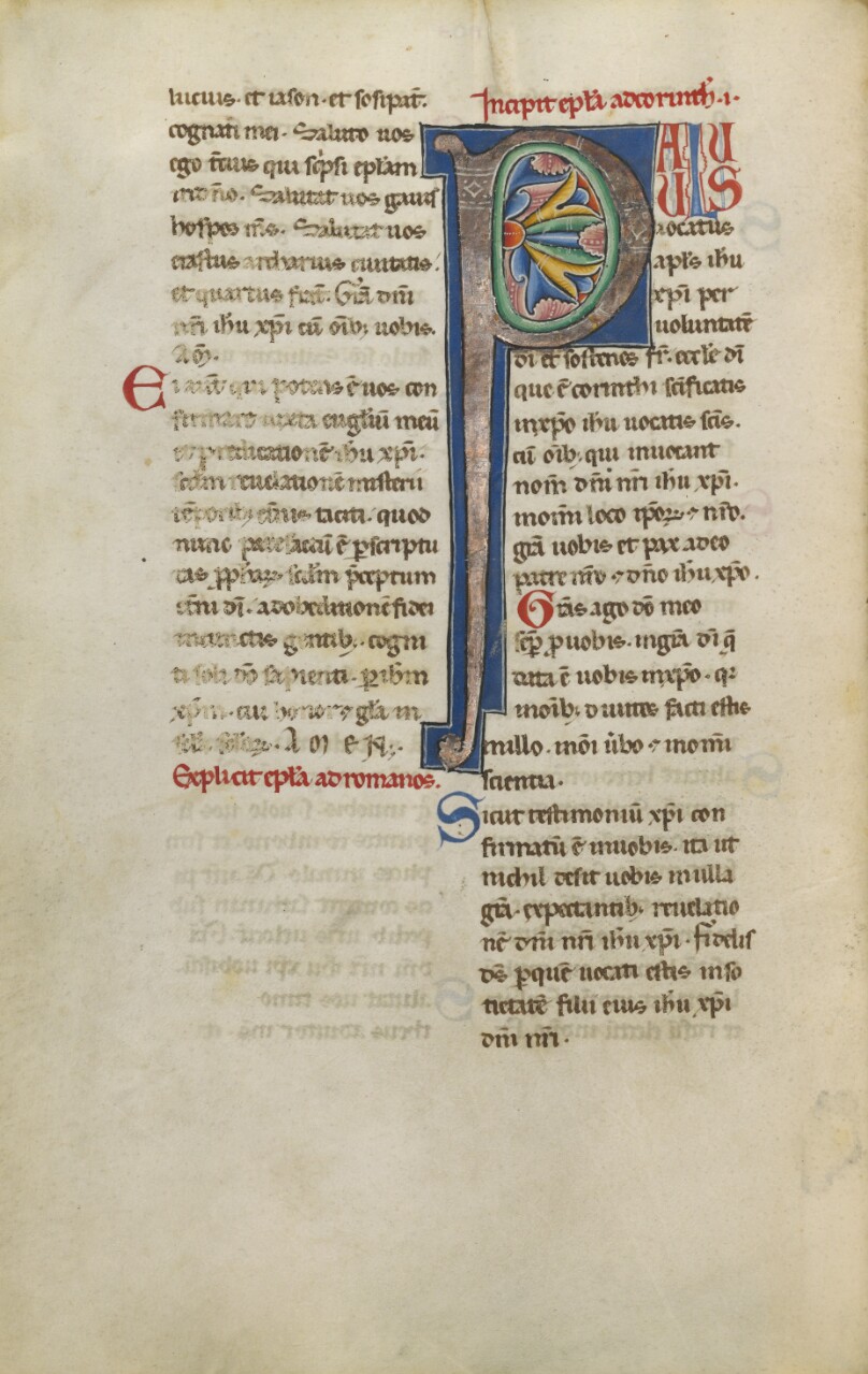 Decorated Initial P