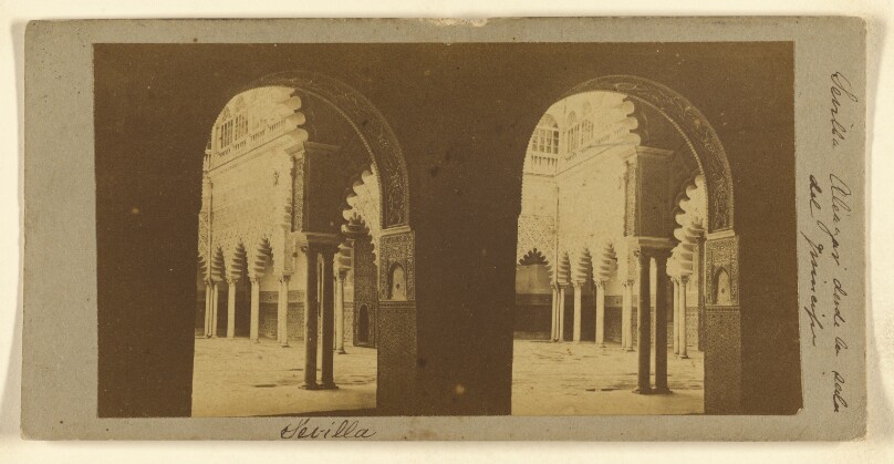 [Sevilla, Alcazar desde la sala del principe]