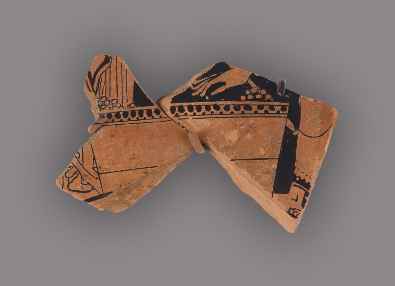 Attic Red-Figure Kylix Fragment
