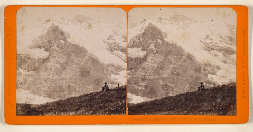 La Jungfrau, Vue Prise de la Wengernalp