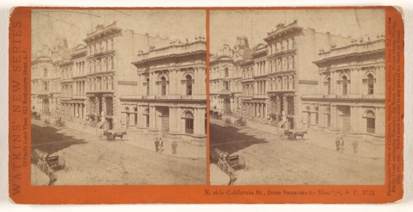 N. side California St., from Sansome to Mont'gy, S.F.