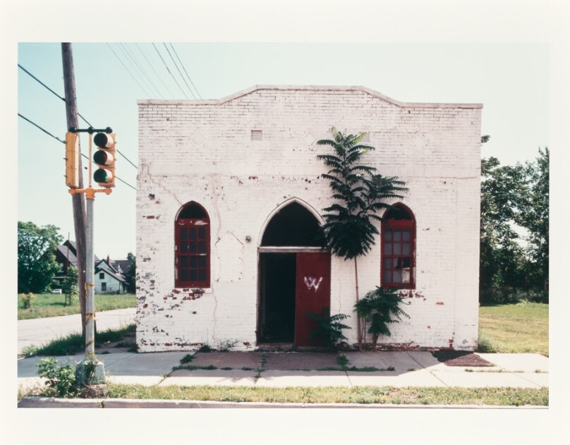 Abandoned Storefront Church, 400 Block of Piquette Street, Detroit
