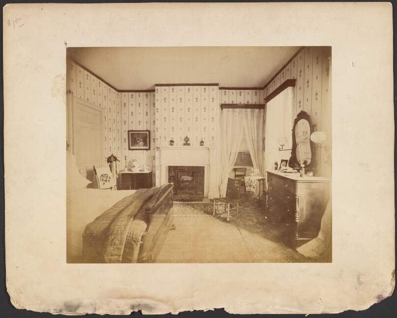 [Bedroom interior]