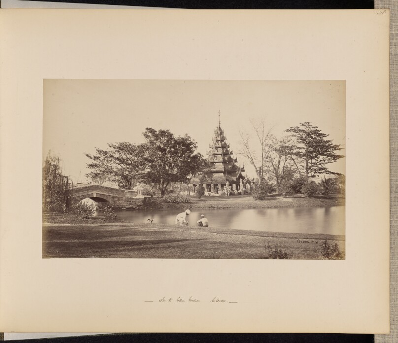 Calcutta; View in Eden Gardens