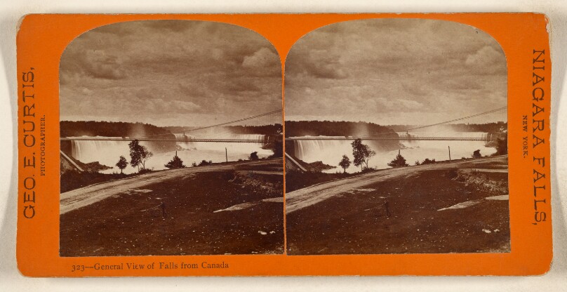 General View of Falls from Canada. [Niagara Falls]