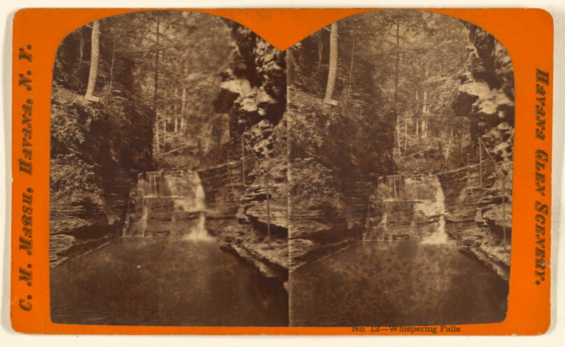 Whispering Falls. [Havana Glen, N.Y.]