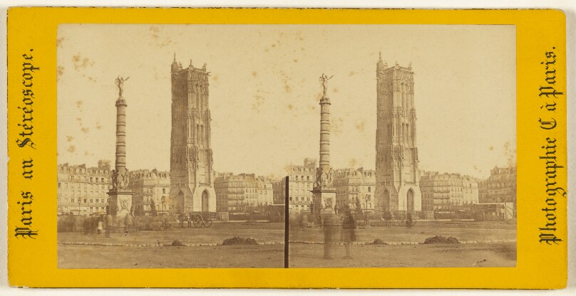 Tour St. Jacques & fontaine du Chatelet
