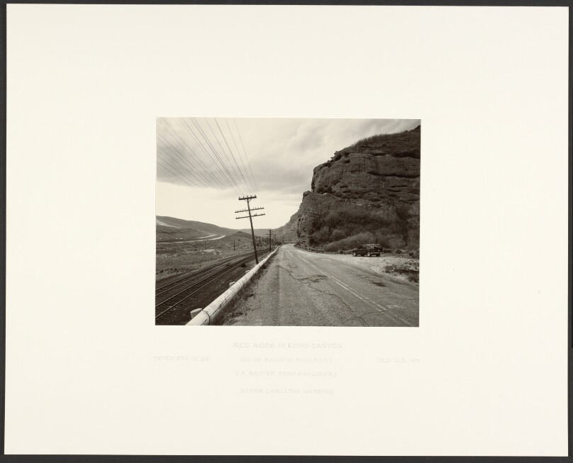 Red Rock in Echo Canyon