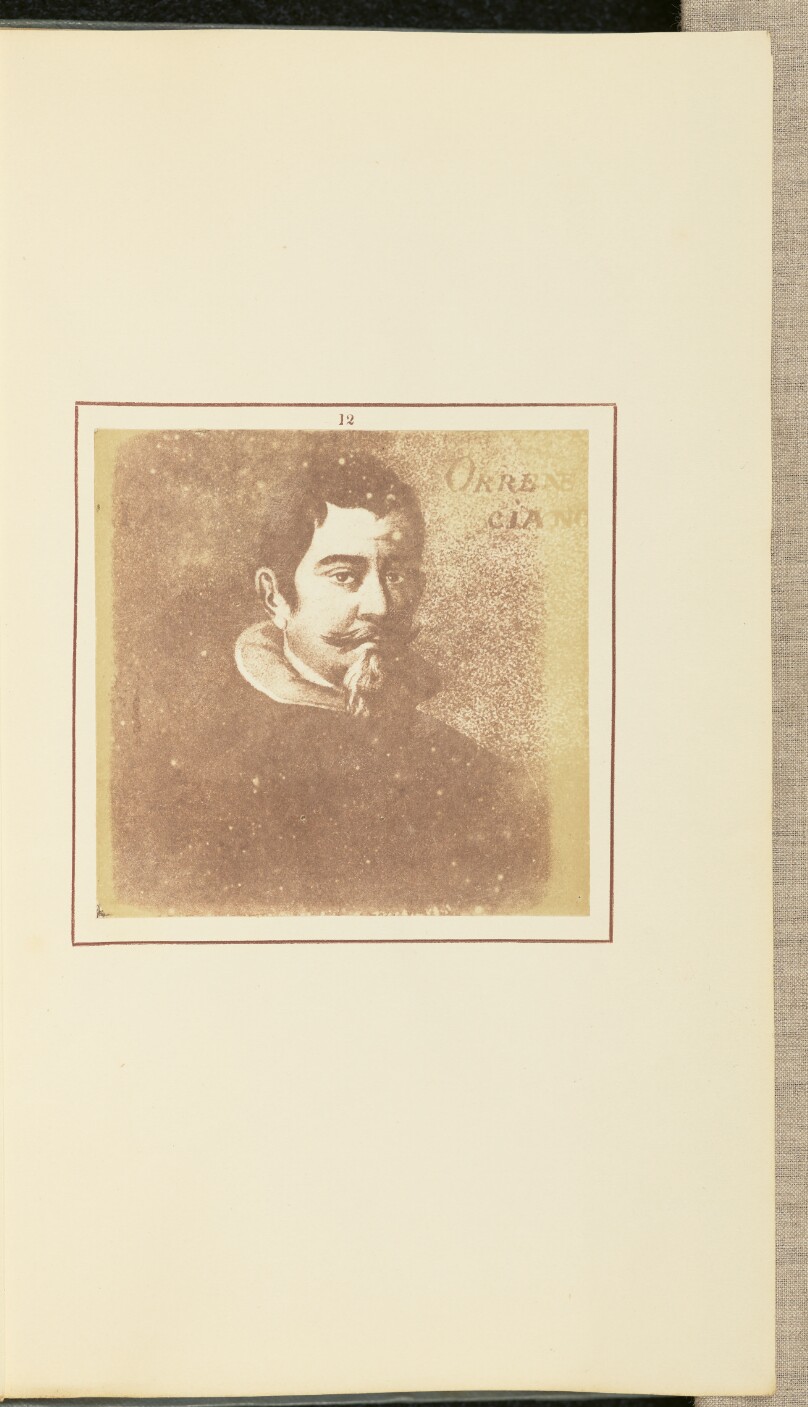 Portrait of Pedro Orrente by M. Tessin