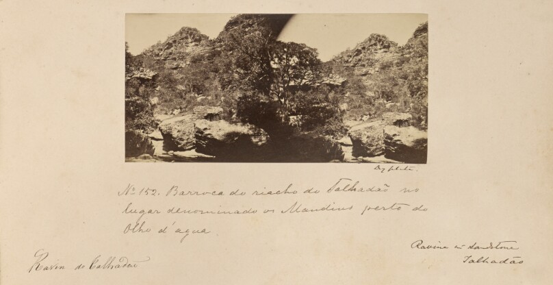 Barroca do riacho do Talhadaõ no lugar denominado os Mandins perto do Olho d'Agua