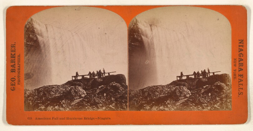 American Fall and Hurricane Bridge - Niagara