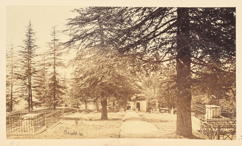Simla; The Cemetery from the Entrance