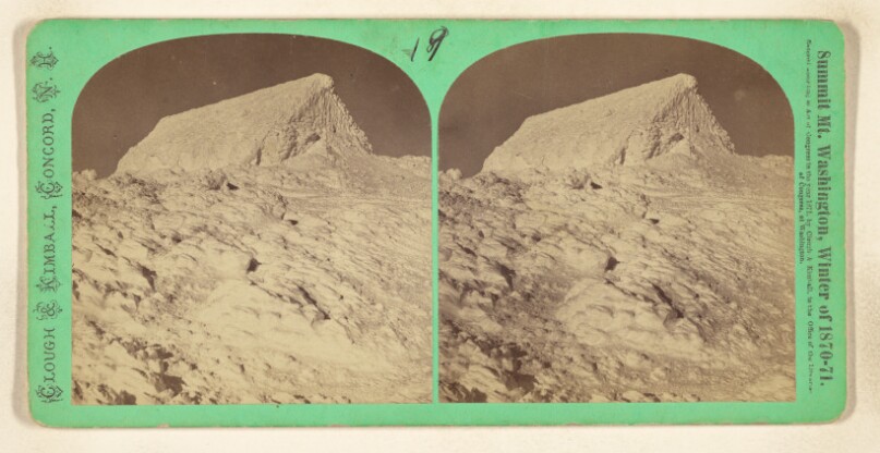 Tip Top House, frost two feet thick. [Mt. Washington, N.H.]