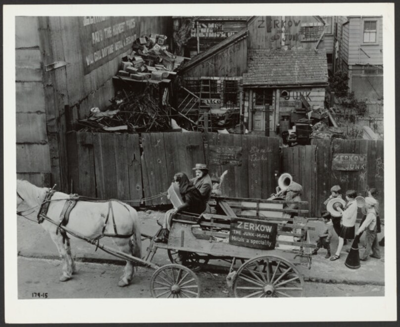Untitled Movie Production Still from Von Stroheim's "Greed" (1925)