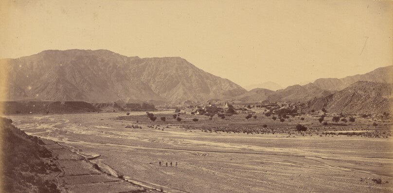 General view of Kadm Villages and Pass left of Jumrood
