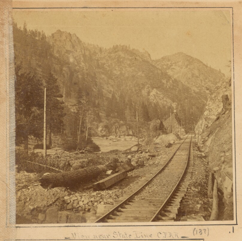 View Near State Line C.P.R.R.