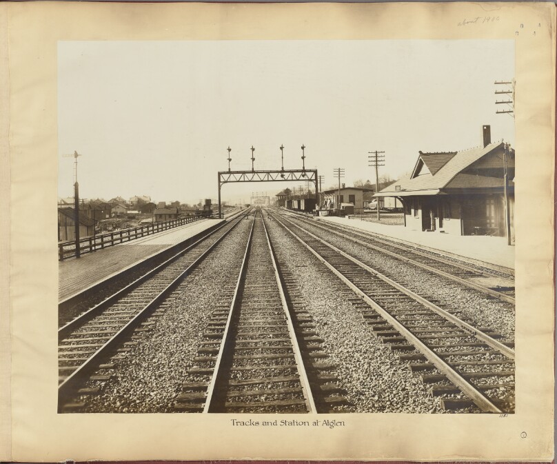 Tracks and Station at Atglen