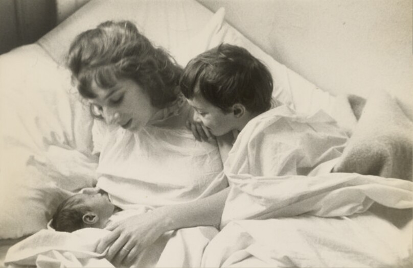 Mary, Andrea, and Pablo in Bed
