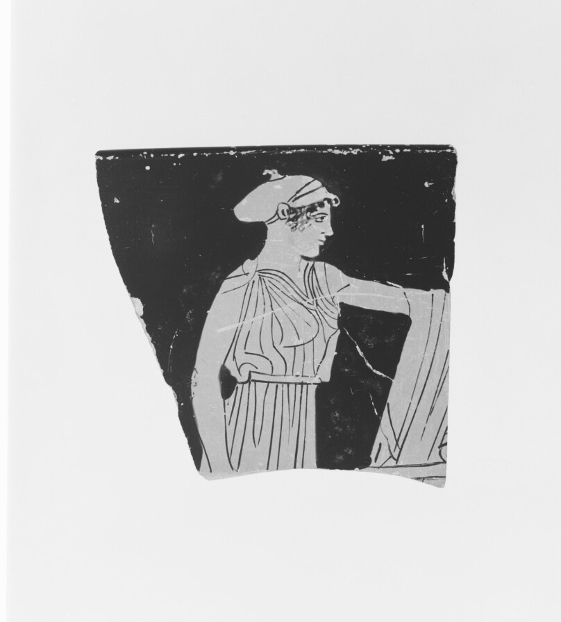 Attic Red-Figure Skyphos Fragment