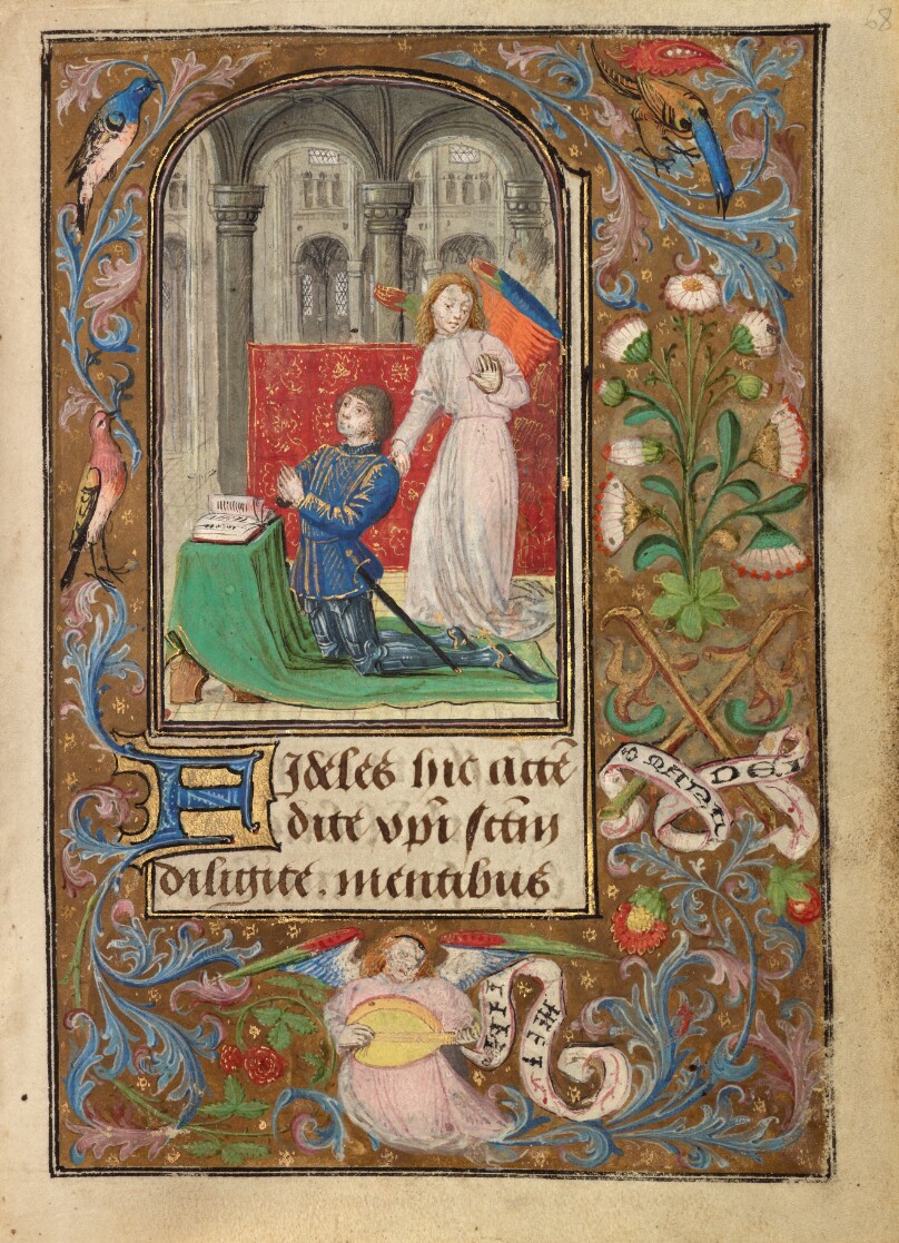 Charles the Bold Presented by an Angel