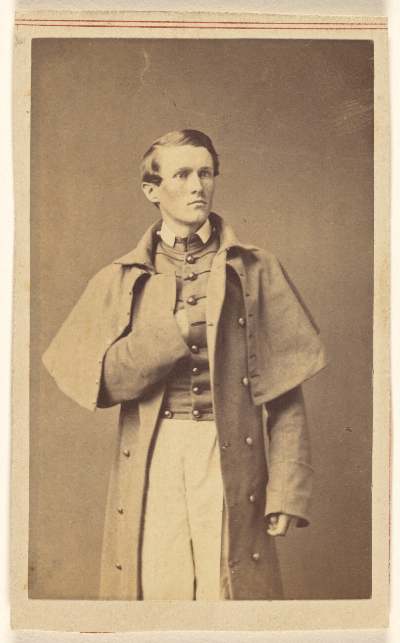 [Unindentified Union soldier in Napoleanic stance]