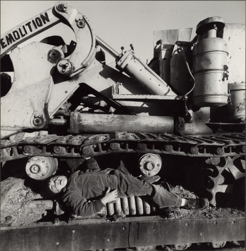 Boy in Tractor Dream, Brooklyn, NY