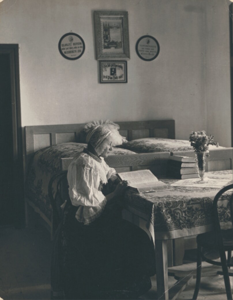 An Interior in a Modern Farm in Slovakia