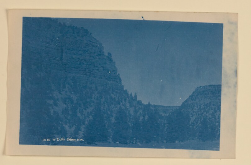 Head of Zuni Canon, NM