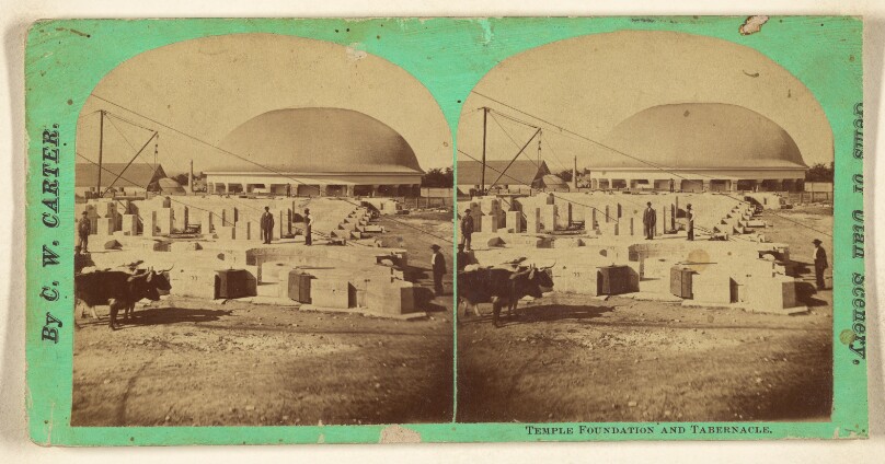 Temple Foundation and Tabernacle.