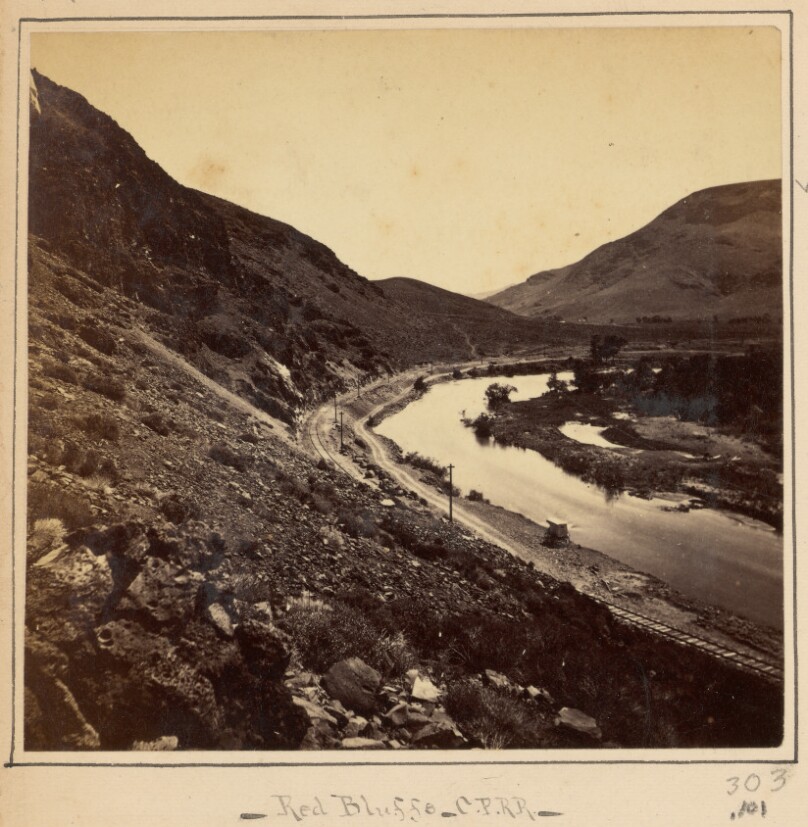 Red Bluffs, C.P.R.R.
